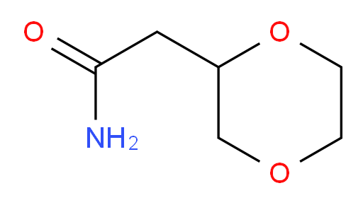 2-(1,4-dioxan-2-yl)acetamide