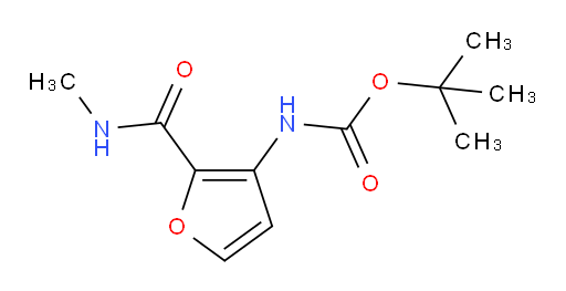 tert-butyl N-[2-(methylcarbamoyl)furan-3-yl]carbamate