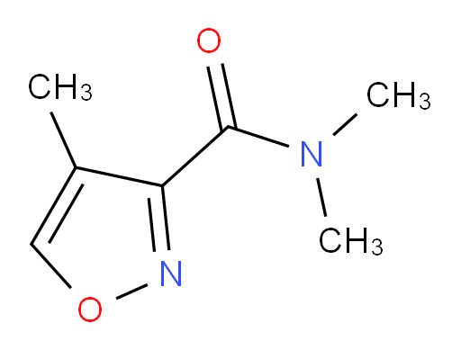 N,N,4-trimethyl-1,2-oxazole-3-carboxamide