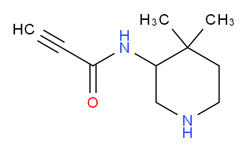 N-(4,4-dimethylpiperidin-3-yl)prop-2-ynamide