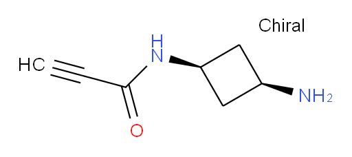 N-[(1s,3s)-3-aminocyclobutyl]prop-2-ynamide