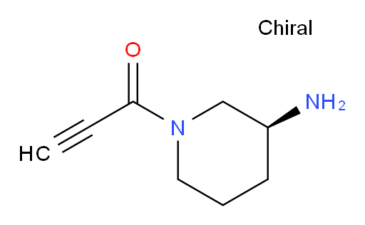 1-[(3S)-3-aminopiperidin-1-yl]prop-2-yn-1-one