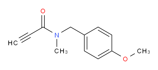 N-[(4-methoxyphenyl)methyl]-N-methylprop-2-ynamide
