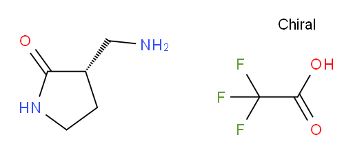(S)-3-(aminomethyl)pyrrolidin-2-one 2,2,2-trifluoroacetate