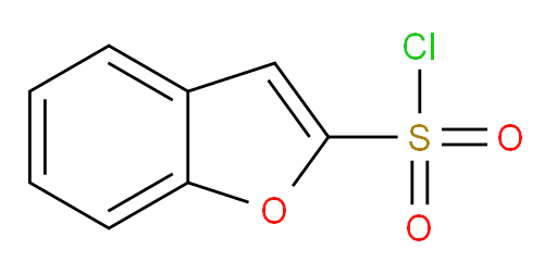 Benzofuran-2-sulfonyl chloride;1-Benzofurane-2-sulfonylchloride;1-BENZOFURAN-2-SULFONYL CHLORIDE