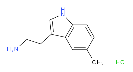 1H-Indole-3-ethanamine, 5-methyl-, hydrochloride (1:1)