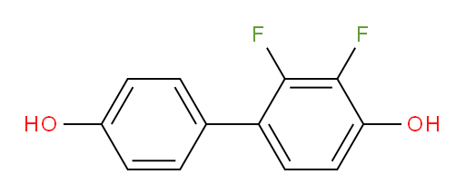 2,3-difluoro-[1,1'-biphenyl]-4,4'-diol