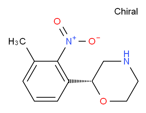 (R)-2-(3-methyl-2-nitrophenyl)morpholine