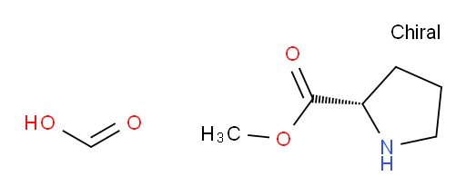(S)-methyl pyrrolidine-2-carboxylate formate