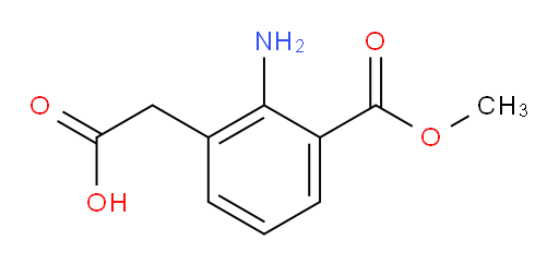 2-(2-amino-3-(methoxycarbonyl)phenyl)acetic acid