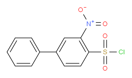 3-nitro-[1,1'-biphenyl]-4-sulfonyl chloride