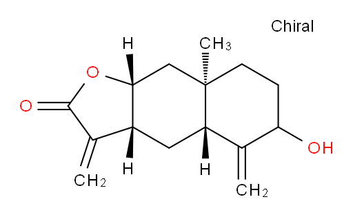 (3aR,4aR,8aR,9aR)-6-hydroxy-8a-methyl-3,5-dimethylenedecahydronaphtho[2,3-b]furan-2(3H)-one