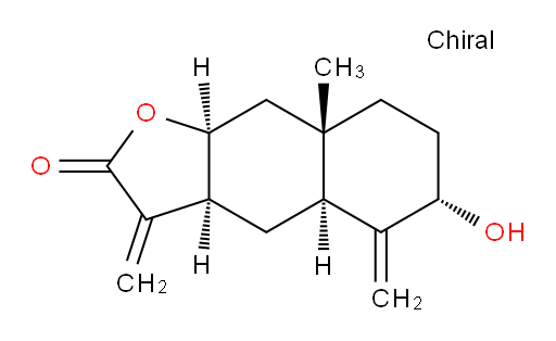 (3aS,4aS,6S,8aS,9aS)-6-hydroxy-8a-methyl-3,5-dimethylenedecahydronaphtho[2,3-b]furan-2(3H)-one