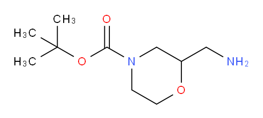 tert-butyl (2S)-2-(aminomethyl)morpholine-4-carboxylate