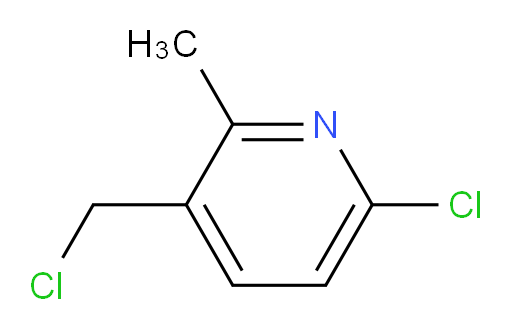 6-chloro-3-(chloromethyl)-2-methylpyridine