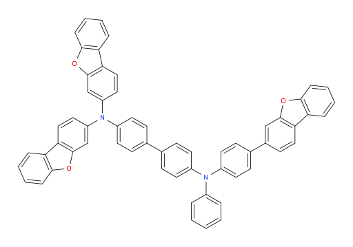 N4,N4-bis(dibenzo[b,d]furan-3-yl)-N4'-(4-(dibenzo[b,d]furan-3-yl)phenyl)-N4'-phenyl-[1,1'-biphenyl]-4,4'-diamine