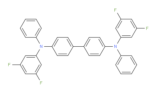 N4,N4'-bis(3,5-difluorophenyl)-N4,N4'-diphenyl-[1,1'-biphenyl]-4,4'-diamine