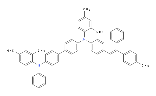 (Z)-N4,N4'-bis(2,4-dimethylphenyl)-N4-phenyl-N4'-(4-(2-phenyl-2-(p-tolyl)vinyl)phenyl)-[1,1'-biphenyl]-4,4'-diamine