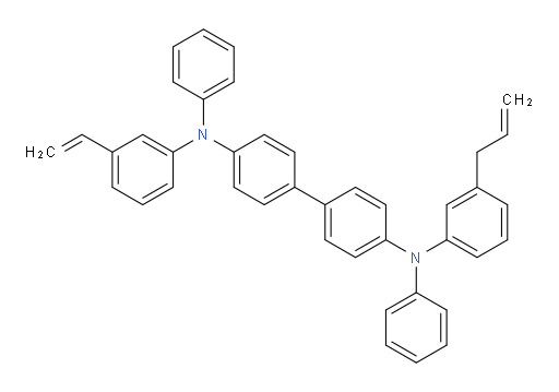 N4-(3-allylphenyl)-N4,N4'-diphenyl-N4'-(3-vinylphenyl)-[1,1'-biphenyl]-4,4'-diamine