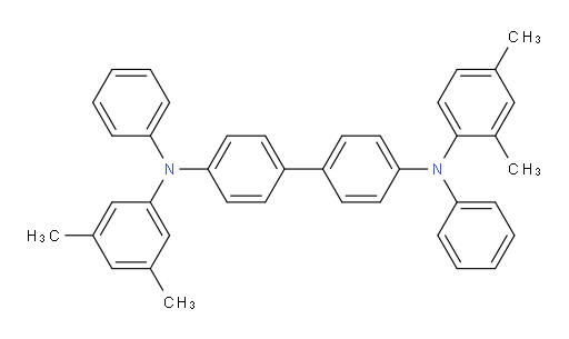 N4-(2,4-dimethylphenyl)-N4'-(3,5-dimethylphenyl)-N4,N4'-diphenyl-[1,1'-biphenyl]-4,4'-diamine
