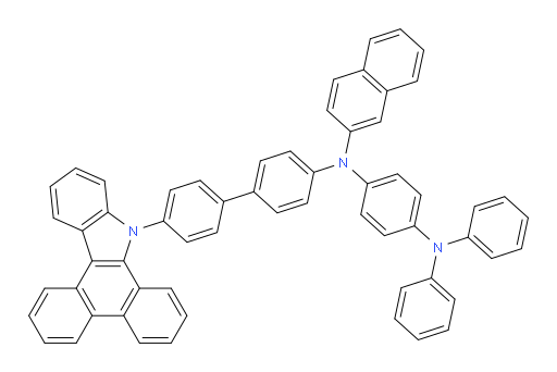 N1-(4'-(9H-dibenzo[a,c]carbazol-9-yl)-[1,1'-biphenyl]-4-yl)-N1-(naphthalen-2-yl)-N4,N4-diphenylbenzene-1,4-diamine