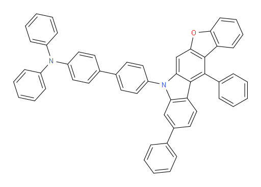 4'-(9,12-diphenyl-7H-benzofuro[2,3-b]carbazol-7-yl)-N,N-diphenyl-[1,1'-biphenyl]-4-amine