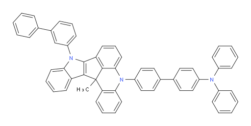 4'-(9-([1,1'-biphenyl]-3-yl)-13c-methyl-9,13c-dihydro-5H-indolo[3',2':4,5]cyclopenta[1,2,3-kl]acridin-5-yl)-N,N-diphenyl-[1,1'-biphenyl]-4-amine