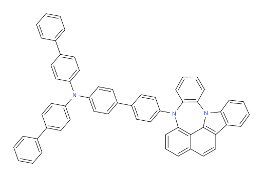 4'-(4H-4,8b-diazaindeno[1,2,3-gh]pleiaden-4-yl)-N,N-di([1,1'-biphenyl]-4-yl)-[1,1'-biphenyl]-4-amine