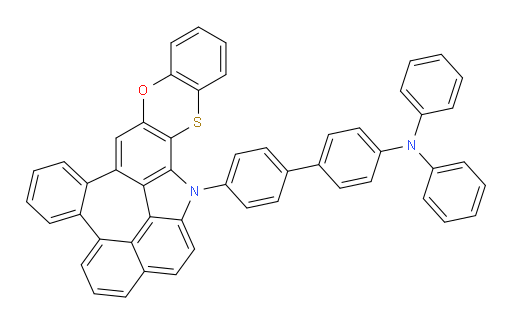 4'-(15H-9-oxa-14-thia-15-azabenzo[6,7]naphtho[2',1',8':3,4,5]azuleno[1,8-ab]anthracen-15-yl)-N,N-diphenyl-[1,1'-biphenyl]-4-amine