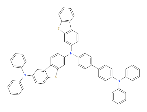 N7-(dibenzo[b,d]thiophen-3-yl)-N7-(4'-(diphenylamino)-[1,1'-biphenyl]-4-yl)-N2,N2-diphenyldibenzo[b,d]thiophene-2,7-diamine