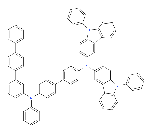 N4-([1,1':4',1''-terphenyl]-3-yl)-N4-phenyl-N4',N4'-bis(9-phenyl-9H-carbazol-3-yl)-[1,1'-biphenyl]-4,4'-diamine