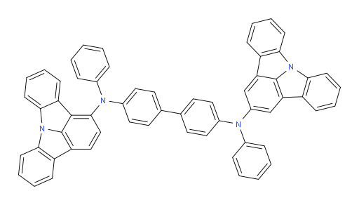 N4-(indolo[3,2,1-jk]carbazol-1-yl)-N4'-(indolo[3,2,1-jk]carbazol-2-yl)-N4,N4'-diphenyl-[1,1'-biphenyl]-4,4'-diamine