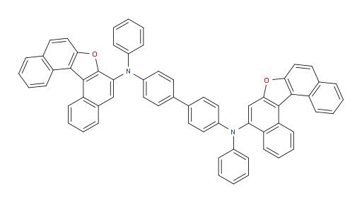 N4-(dinaphtho[2,1-b:1',2'-d]furan-5-yl)-N4'-(dinaphtho[2,1-b:1',2'-d]furan-6-yl)-N4,N4'-diphenyl-[1,1'-biphenyl]-4,4'-diamine