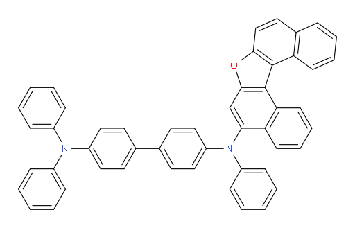N4-(dinaphtho[2,1-b:1',2'-d]furan-5-yl)-N4,N4',N4'-triphenyl-[1,1'-biphenyl]-4,4'-diamine