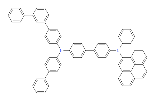 N4-([1,1'-biphenyl]-4-yl)-N4-([1,1':3',1''-terphenyl]-4-yl)-N4'-phenyl-N4'-(pyren-4-yl)-[1,1'-biphenyl]-4,4'-diamine