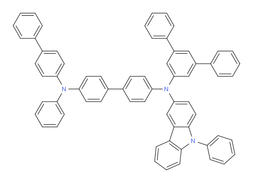 N4-([1,1'-biphenyl]-4-yl)-N4'-([1,1':3',1''-terphenyl]-5'-yl)-N4-phenyl-N4'-(9-phenyl-9H-carbazol-3-yl)-[1,1'-biphenyl]-4,4'-diamine
