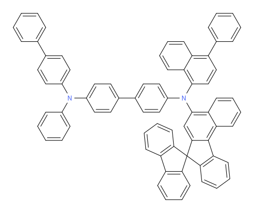 N4-([1,1'-biphenyl]-4-yl)-N4-phenyl-N4'-(4-phenylnaphthalen-1-yl)-N4'-(spiro[benzo[c]fluorene-7,9'-fluoren]-5-yl)-[1,1'-biphenyl]-4,4'-diamine