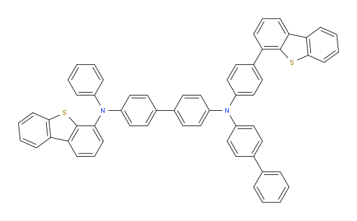 N4-([1,1'-biphenyl]-4-yl)-N4'-(dibenzo[b,d]thiophen-4-yl)-N4-(4-(dibenzo[b,d]thiophen-4-yl)phenyl)-N4'-phenyl-[1,1'-biphenyl]-4,4'-diamine
