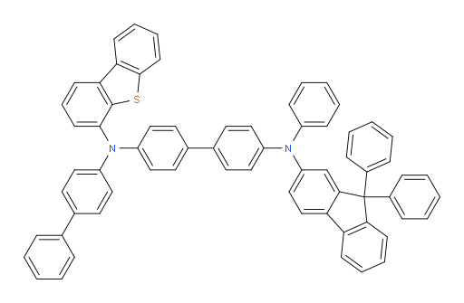 N4-([1,1'-biphenyl]-4-yl)-N4-(dibenzo[b,d]thiophen-4-yl)-N4'-(9,9-diphenyl-9H-fluoren-2-yl)-N4'-phenyl-[1,1'-biphenyl]-4,4'-diamine