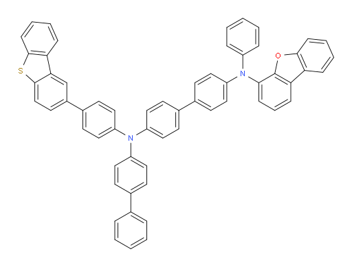 N4-([1,1'-biphenyl]-4-yl)-N4'-(dibenzo[b,d]furan-4-yl)-N4-(4-(dibenzo[b,d]thiophen-2-yl)phenyl)-N4'-phenyl-[1,1'-biphenyl]-4,4'-diamine