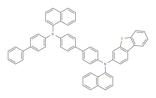 N4-([1,1'-biphenyl]-4-yl)-N4'-(dibenzo[b,d]thiophen-3-yl)-N4,N4'-di(naphthalen-1-yl)-[1,1'-biphenyl]-4,4'-diamine