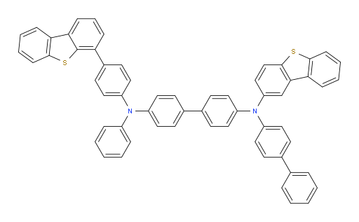 N4-([1,1'-biphenyl]-4-yl)-N4-(dibenzo[b,d]thiophen-2-yl)-N4'-(4-(dibenzo[b,d]thiophen-4-yl)phenyl)-N4'-phenyl-[1,1'-biphenyl]-4,4'-diamine