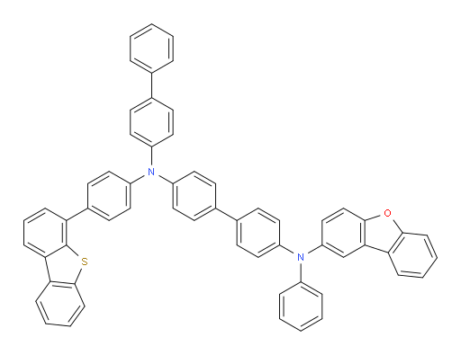 N4-([1,1'-biphenyl]-4-yl)-N4'-(dibenzo[b,d]furan-2-yl)-N4-(4-(dibenzo[b,d]thiophen-4-yl)phenyl)-N4'-phenyl-[1,1'-biphenyl]-4,4'-diamine