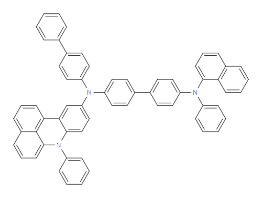 N4-([1,1'-biphenyl]-4-yl)-N4'-(naphthalen-1-yl)-N4'-phenyl-N4-(7-phenyl-7H-benzo[kl]acridin-10-yl)-[1,1'-biphenyl]-4,4'-diamine