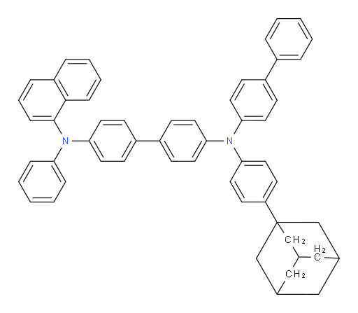 N4-([1,1'-biphenyl]-4-yl)-N4-(4-(adamantan-1-yl)phenyl)-N4'-(naphthalen-1-yl)-N4'-phenyl-[1,1'-biphenyl]-4,4'-diamine