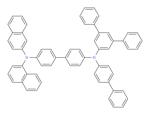 N4-([1,1'-biphenyl]-4-yl)-N4-([1,1':3',1''-terphenyl]-5'-yl)-N4'-(naphthalen-1-yl)-N4'-(naphthalen-2-yl)-[1,1'-biphenyl]-4,4'-diamine