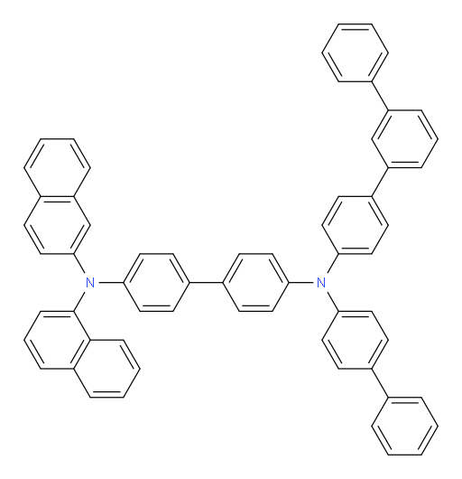 N4-([1,1'-biphenyl]-4-yl)-N4-([1,1':3',1''-terphenyl]-4-yl)-N4'-(naphthalen-1-yl)-N4'-(naphthalen-2-yl)-[1,1'-biphenyl]-4,4'-diamine