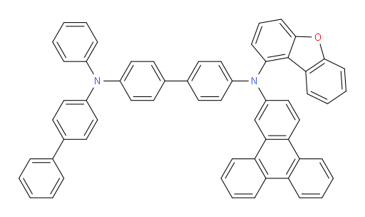 N4-([1,1'-biphenyl]-4-yl)-N4'-(dibenzo[b,d]furan-1-yl)-N4-phenyl-N4'-(triphenylen-2-yl)-[1,1'-biphenyl]-4,4'-diamine