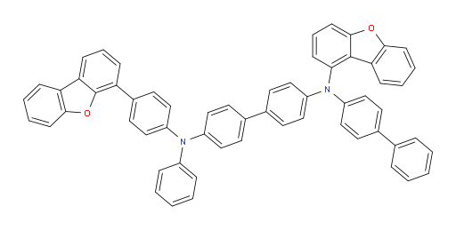 N4-([1,1'-biphenyl]-4-yl)-N4-(dibenzo[b,d]furan-1-yl)-N4'-(4-(dibenzo[b,d]furan-4-yl)phenyl)-N4'-phenyl-[1,1'-biphenyl]-4,4'-diamine
