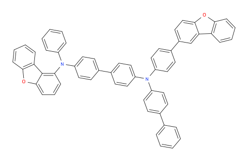 N4-([1,1'-biphenyl]-4-yl)-N4'-(dibenzo[b,d]furan-1-yl)-N4-(4-(dibenzo[b,d]furan-2-yl)phenyl)-N4'-phenyl-[1,1'-biphenyl]-4,4'-diamine